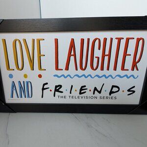 FRIENDS - Love, Laughter and Friends Wall Plaque/Art
